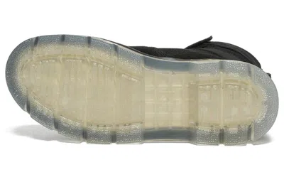 Dr. Martens Combs Tech Leather Utility Boots In Black