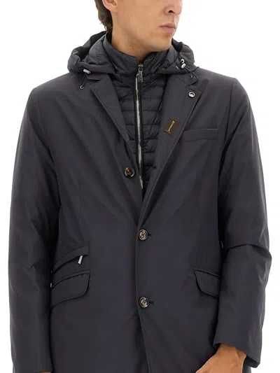Moorer "redon-skt" Jacket In Blue