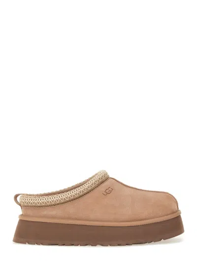 Ugg Tazz Braided-trim Slippers In Neutral