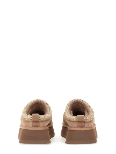 Ugg Tazz Braided-trim Slippers In Neutral