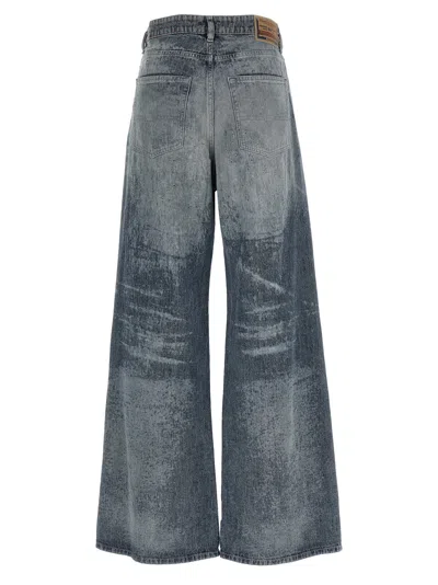 Diesel Vintage Inspired Five Pocket Denim Trousers In Blue