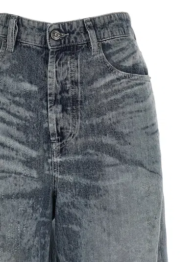 Diesel Vintage Inspired Five Pocket Denim Trousers In Blue