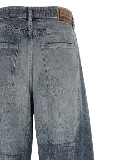 Diesel Vintage Inspired Five Pocket Denim Trousers In Blue