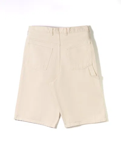 Apc A.p.c. Beige Five-pocket Shorts With Hammer Loop In Neutral