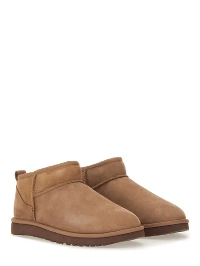 Ugg Boot Classic Ultra Mini In Brown