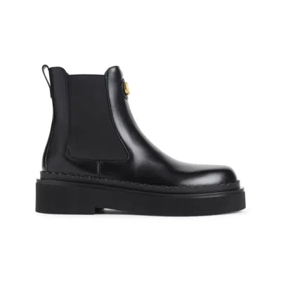 Valentino Garavani Beatle Vlogo Signature T 30 Ankle Boots In Black