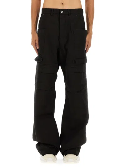 Rick Owens X Drkshdw Cargo Pants "stefan" In Black