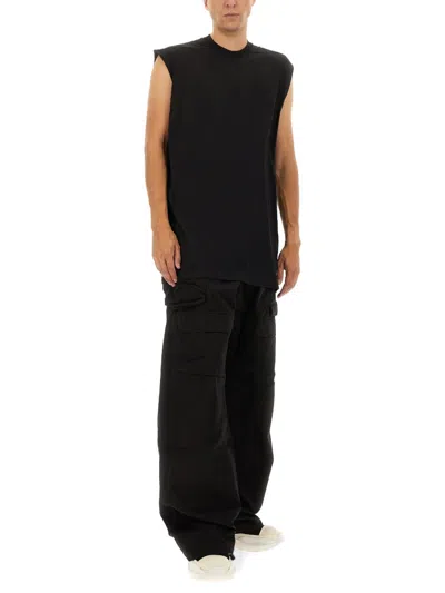 Rick Owens X Drkshdw Cargo Pants "stefan" In Black
