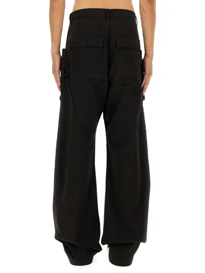 Rick Owens X Drkshdw Cargo Pants "stefan" In Black