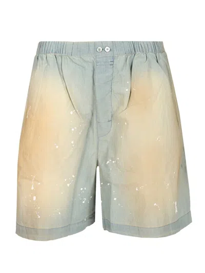 Acne Studios Casual Shorts Trousers Blue In Blue
