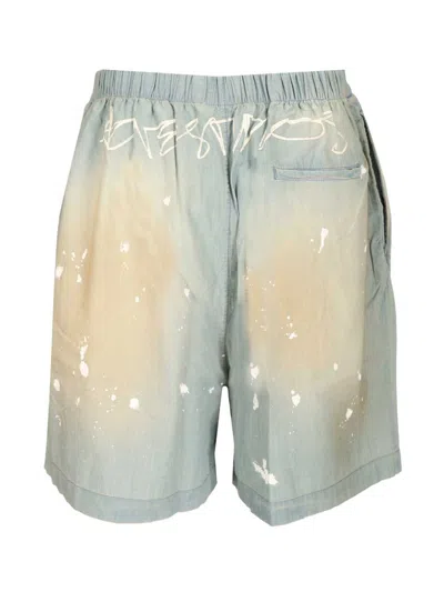 Acne Studios Casual Shorts Trousers Blue In Blue