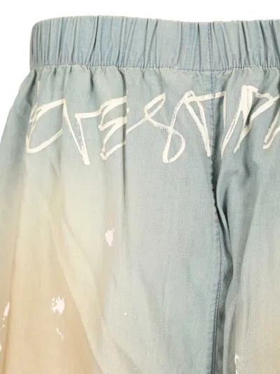 Acne Studios Casual Shorts Trousers Blue In Blue