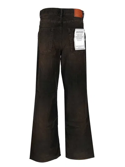 Acne Studios Corduroy Trousers Shirts Black In Black