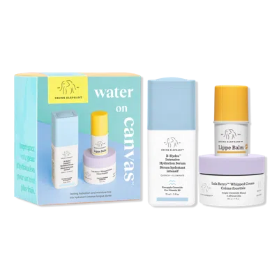 Drunk Elephant Water On Canvas Travel-size Kit