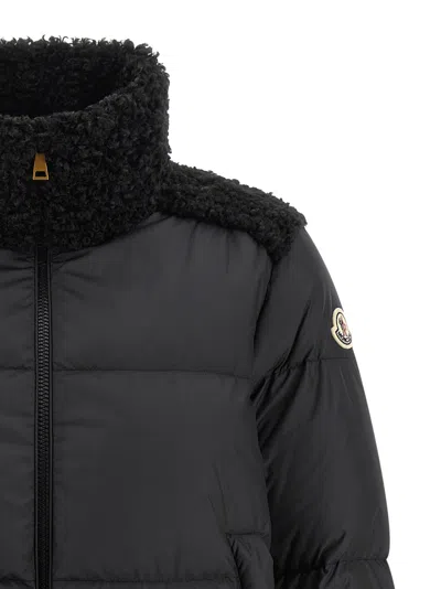 Moncler Esnaie Short Down Jacket In Black