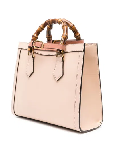 Gucci Women Diana Small Leather Handbag In Pink