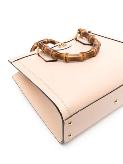 Gucci Women Diana Small Leather Handbag In Pink