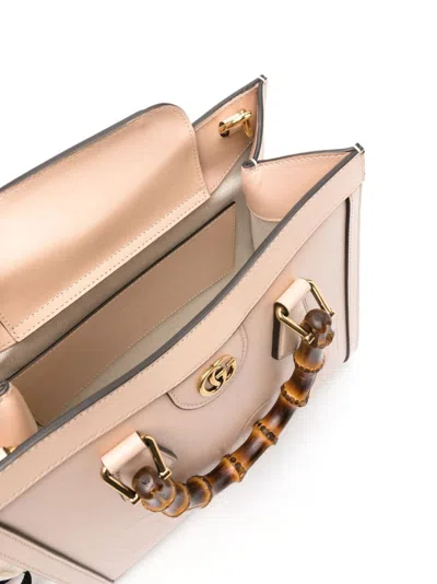 Gucci Women Diana Small Leather Handbag In Pink