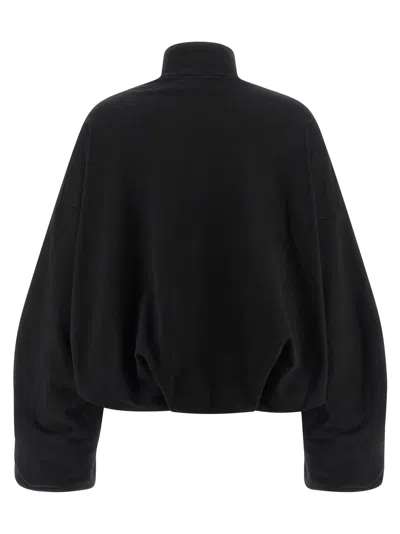 Dries Van Noten Women Haqua Cotton Bomber Jacket In Black