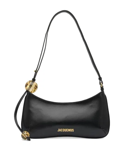 Jacquemus Women Bisou Perle Large Shoulder Bag