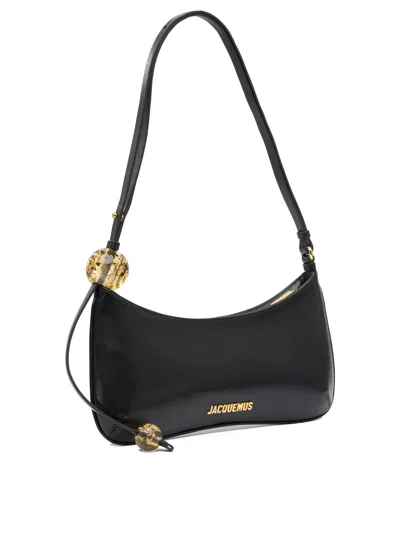 Jacquemus Women Bisou Perle Large Shoulder Bag