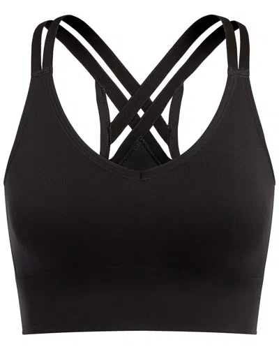 Spanx Look At Me Now Low Impact Sports Bra In Black