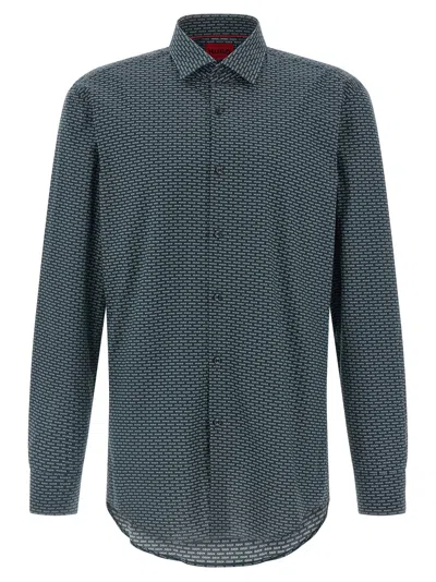 Hugo Boss Kenno Shirt And Blouse Black In Gray