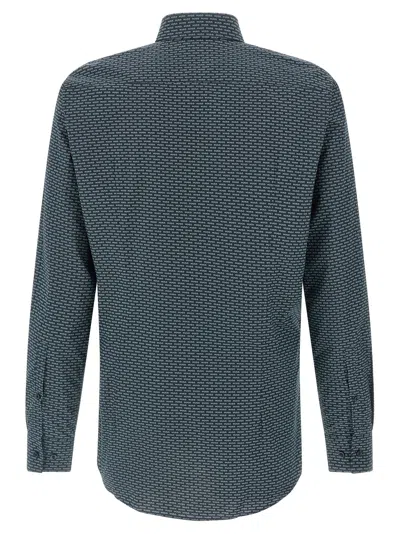 Hugo Boss Kenno Shirt And Blouse Black In Gray