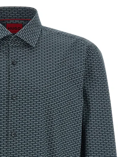 Hugo Boss Kenno Shirt And Blouse Black In Gray