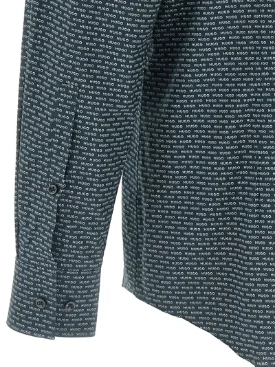 Hugo Boss Kenno Shirt And Blouse Black In Gray