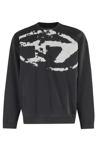 Diesel S Boxt N5 Sweatshirt In Black