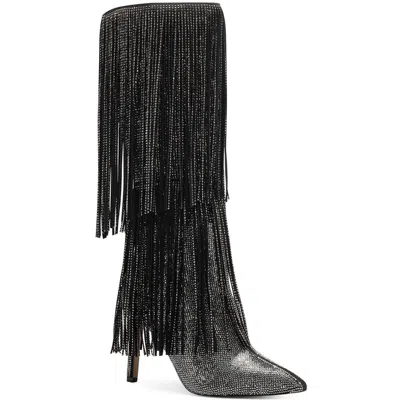 Inc Ishani Womens Tall Pointed Toe Knee-high Boots In Gray