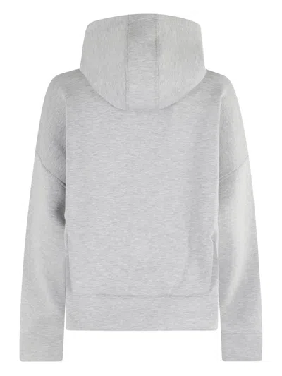 Adidas By Stella Mccartney Hooded Zip-up Jacket In Blue