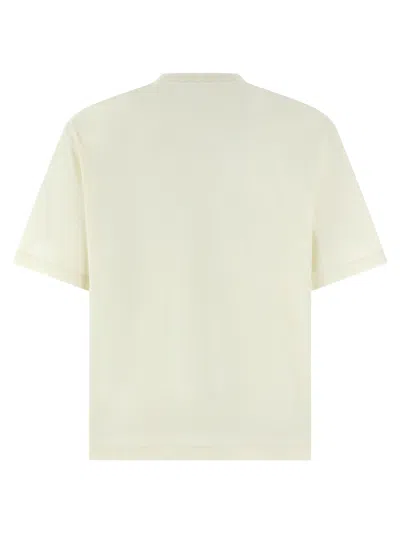 Stone Island Embroidered Cotton Jersey T-shirt In Neutral