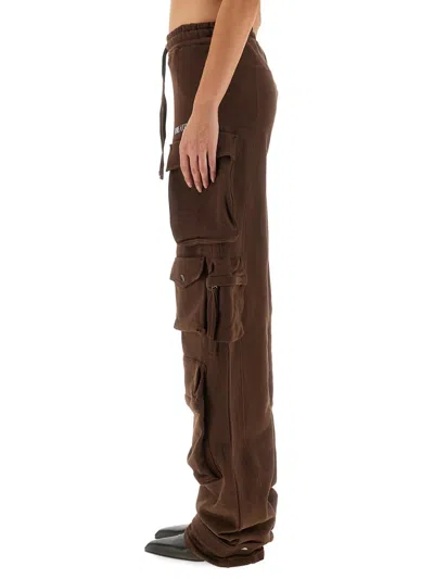 Attico Jeans "fern In Brown