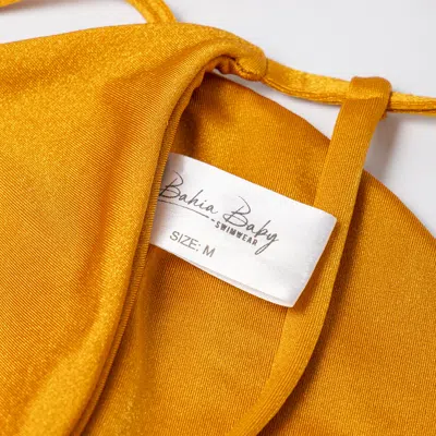 Bahia Baby Sea Clothing Golden In Yellow