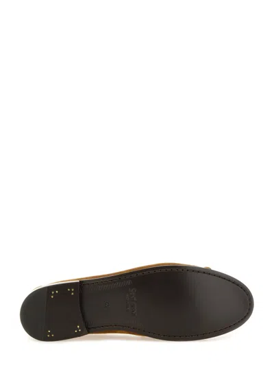 Saint Laurent Moccasin "le Loafer" In Gold