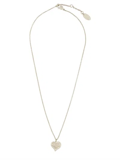 Vivienne Westwood Necklace With Pendant "petra" In Gold