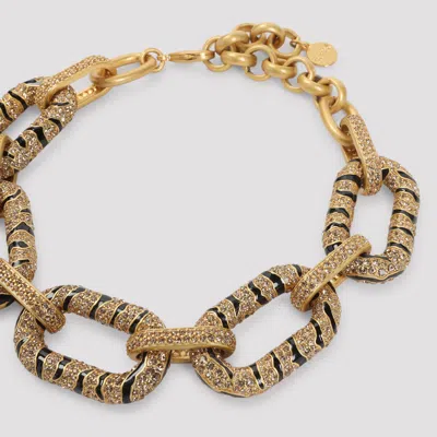 Roberto Cavalli Necklaces Metallic In Gold