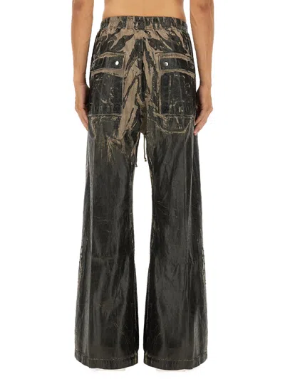 Rick Owens X Drkshdw Pants "geth Belas" In Brown