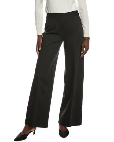 Spanx Supersmooth Perfectfit Ponte Wide Leg Pant In Black