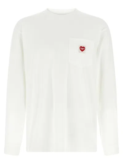 Carhartt Pocket Heart T-shirt Multicolor In White
