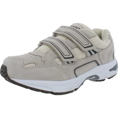 Vionic Tabi Womens Leather Fitness Athletic And Training Shoes In Gray