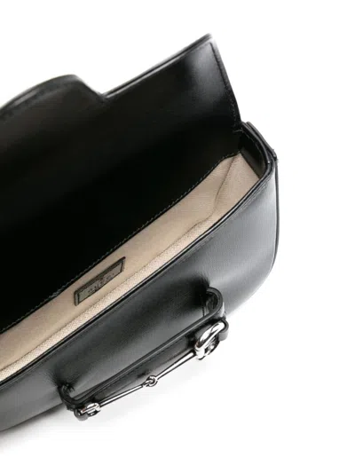 Gucci Versatile Shoulder Bags Adjustable Strap In Black