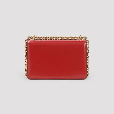 Valentino Garavani Garavani Vain Small Shoulder Bag In Shiny Calfskin Woman Rosso Valentino Uni