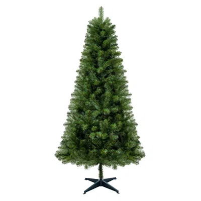 Hivvago 6ft Unlit Artificial Christmas Tree With 490 Tips In Green