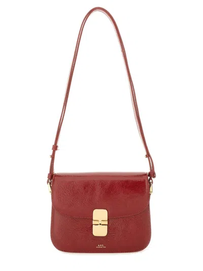 Apc A.p.c. Compact Grace Cross-body Bag With Magnetic Flap Closure