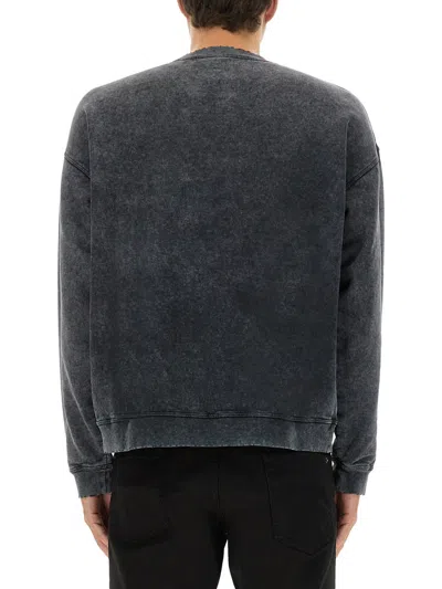 Dsquared2 Dsquared Slated Cotton Dsquared X Magliano Sweatshirt In Gray