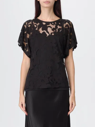 Hugo Boss Boss Orange Ebasi Floral Top In Black