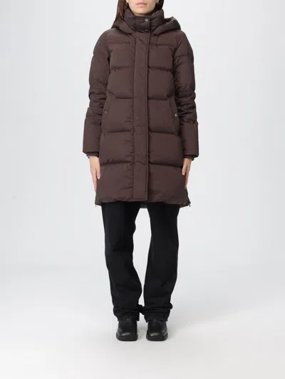 Woolrich Giubbino Kelly Soil Brown In Brown